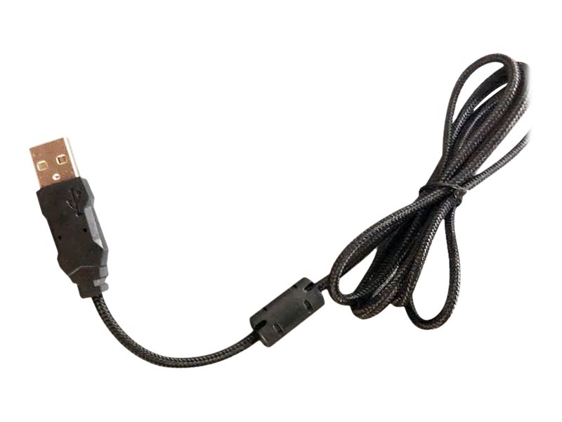 Conceptronic Djebbel - Mus - Ergonomisk - Optisk - 7 Knapper - Kablet - Usb - Sort
