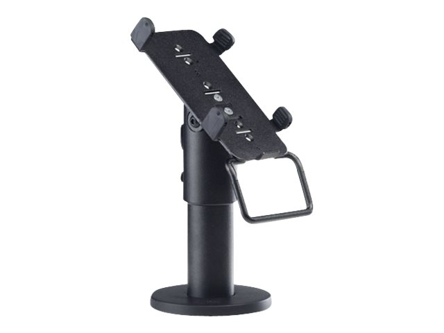 Spacepole Duratilt With Multigrip Plate - Monteringssæt (Monteringsadapter, Stang, Diskmontering) - For Kasseterminal - Stål - Sort - For Ingenico Ip