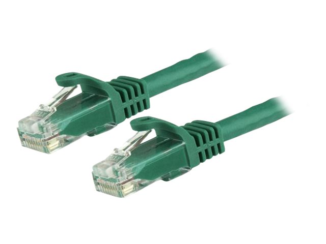 Startech.Com 15M Cat6 Snagless Gigabit Utp Netzwerkkabel - Cat 6 Rj45 Netzwerkkabel Mit Knickschutz - Grün, 15 M, Cat6, U/Utp (Utp), Rj-45, Rj-45, Gr