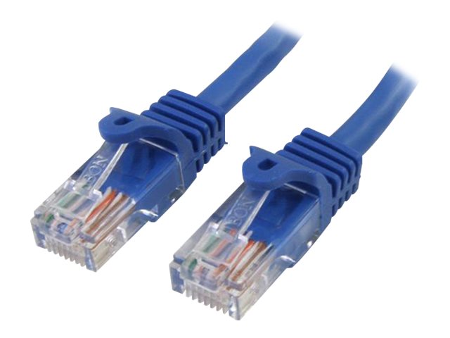 Startech Cat5e Cable - 10 M Blue Ethernet Cable - Snagless Cat5e Patch Cord - Cat5e Utp Cable - Rj45 Network Cable - Patchkabel - Rj-45 (Han) Til Rj-
