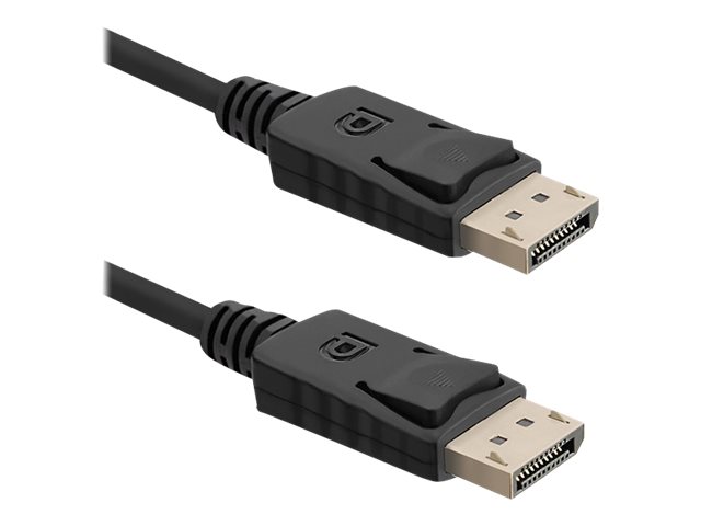 Qoltec 50456, 1,5 M, Displayport, Displayport, Stecker, Stecker, Schwarz