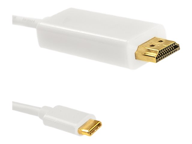 Qoltec - Adapterkabel - Usb-C Han Til Hdmi Han - 2 M