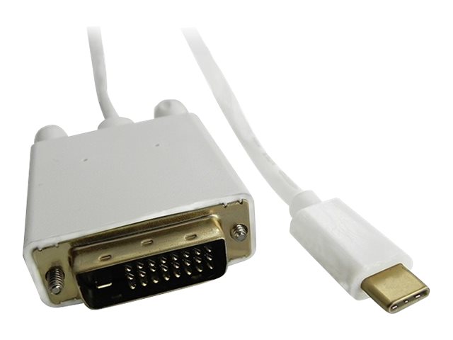 Qoltec 50416, 1 M, Dvi, Usb C, Männlich, Männlich, Gerade