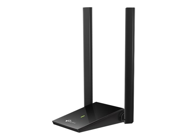 Tp-Link Ac1300 Dual-High-Gain-Antennen Wlan-Usb-Adapter, Kabellos, Usb, Wlan, Wi-Fi 5 (802.11Ac), 867 Mbit/S, Schwarz