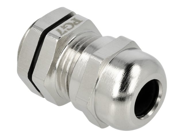 Delock Kabelverschraubung Pg7 Metall, Metallisch, Messing, 1 Stück(E), Pg7, 6,5 Mm, Ip68