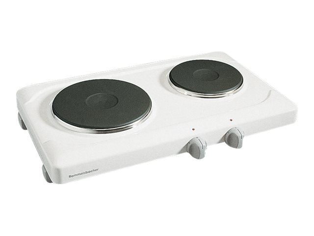 Rommelsbacher THS 2015 - El-varmeplade - 2 kW - hvid