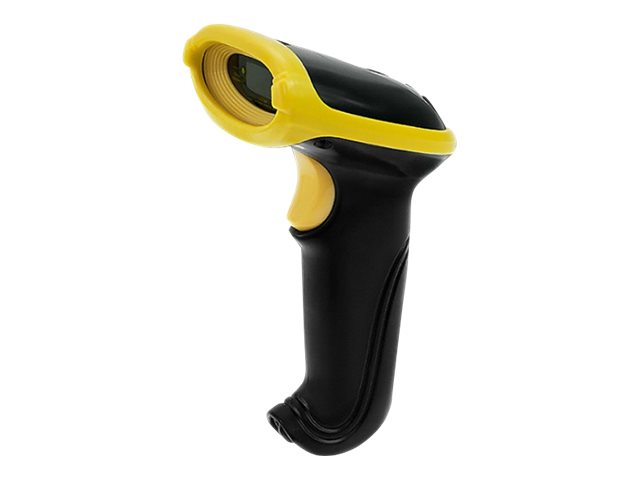 Qoltec 50862, Tragbares Barcodelesegerät, 1D, Laser, 60 Cm, Kabellos, Usb