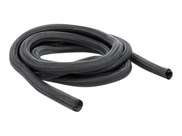 Delock - Flätad ärm - 5 m - svart | EL Artiklar - Vägar & tillägg - Övriga | GameStuff