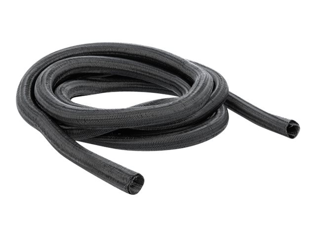 Delock Braided Sleeving self-closing - Flätad ärm - 10 m - svart | EL Artiklar - Vägar & tillägg - Övriga | GameStuff