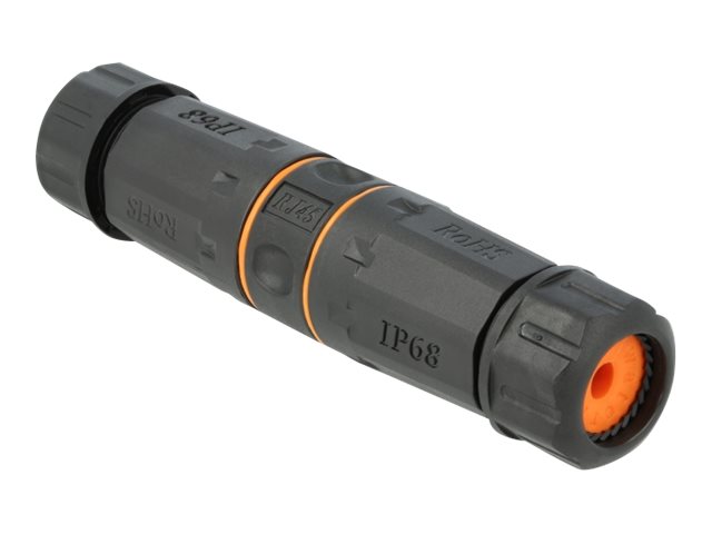 Delock Kabelverbinder Rj45 Buchse Zu Rj45 Buchse Cat.6A Wasserfest, Rj45, Rj45, Schwarz