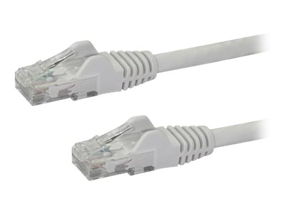 Startech.Com 100Ft Cat6 Ethernet Cable, 10 Gigabit Snagless Rj45 650Mhz 100W Poe Patch Cord, Cat 6 10Gbe Utp Network Cable W/Strain Relief, White, Wi