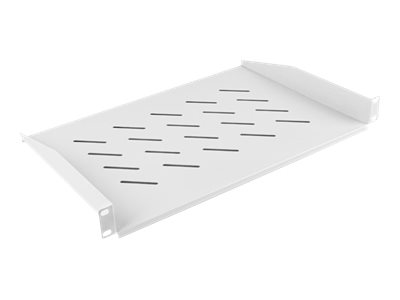 Lanberg - Rackhylde - vihreä, RAL 7035 - 1U - 19