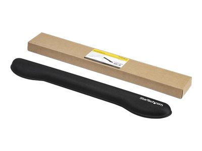 Startech.Com Handballenauflage Für Tastatur - Gel - Ergonomisch - Schwarz, Schaum, Netz, Kunststoff, Schwarz, 72 X 461 X 24,5 Mm, 404 G, 75 Mm, 470 M