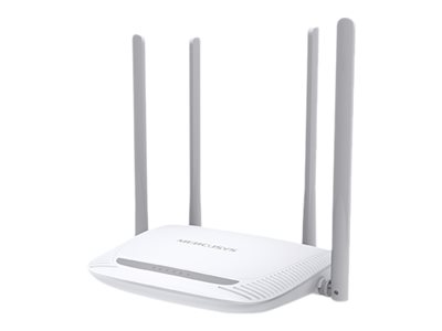 Mercusys Mw325r, Wi-Fi 4 (802.11N), Einzelband (2,4Ghz), Eingebauter Ethernet-Anschluss, Weiß, Tabletop-Router