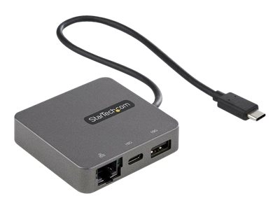 Startech Usb-C Multiport Adapter - Usb 3.1 Gen 2 Type-C Mini Dock - Usb-C To 4K Hdmi Or 1080P Vga Video - 10Gbps Usb-A Usb-C, Gbe - Portable Travel L