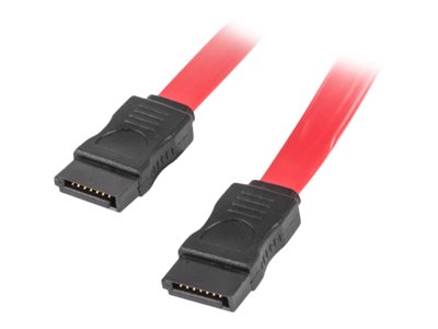Lanberg Ca-Sasa-10Cu-0050-R, 0,5 M, Sata Iii, Sata 7-Pin, Sata 7-Pin, Stecker/Stecker, Rot