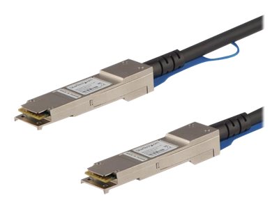 Startech Msa Uncoded Compatible 5M 40G Qsfp+ To Qsfp+ Direct Attach Breakout Cable Twinax, 40 Gbe Qsfp+ Copper Dac 40 Gbps Low Power Passive Transcei