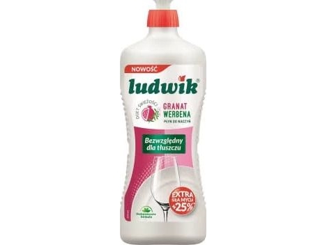 Ludwik Ludwik Premium Dishwashing Liquid Pomegranate With Verbena 900 Ml