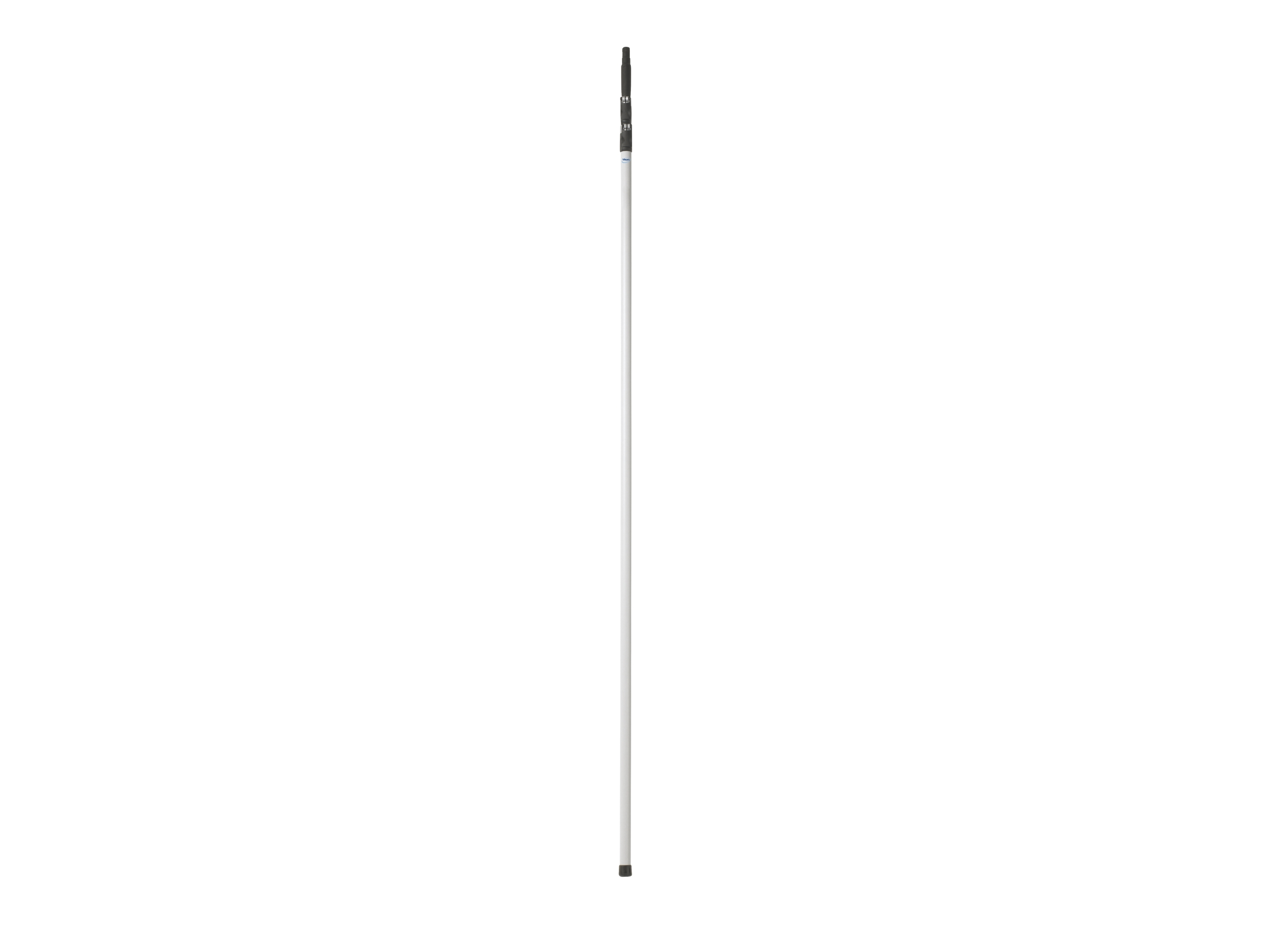 Vikan Teleskopskaft, Glasfaser, M/Gevind, 1880 - 6000 Mm, Ø34 Mm, Grå