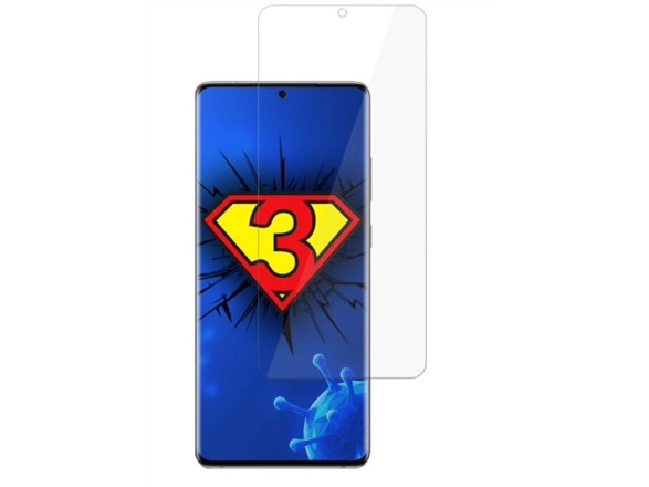 3Mk Sidabrinis Protect+ Samsung Galaxy S20 Antimikrobielle Schutzfolie Klar