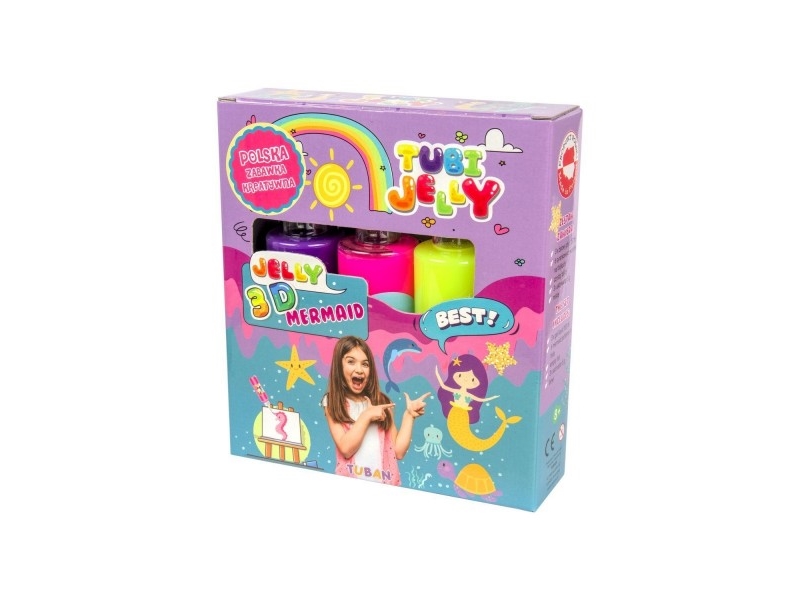 Tuban 3-Farben Tubi Jelly Set - Meerjungfrau ( Tu3316 )