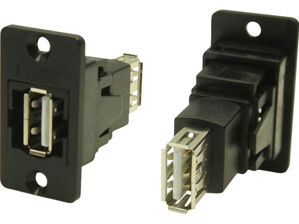 Usb-Stecker-Adapter, Anschluss, Bündig Usb-Anschluss, Typ A ⇔ Usb-Anschluss, Typ A Cp30608n Cliff Inhalt: 1 Stück
