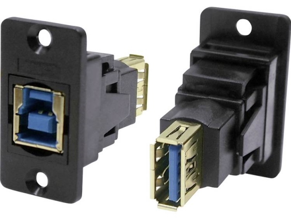 Usb-Stik Adapter, Tilslutning, Indbygning Usb-Bøsning Type A - Usb-Bøsning Type B. Cp30606nx Cliff Indhold: 1 Stk