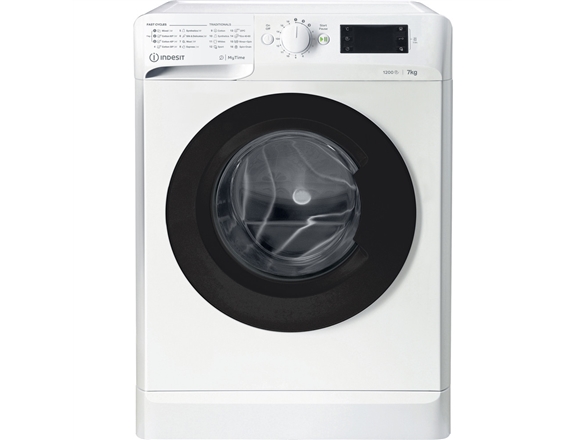 Indesit Mtwe 71252 Wk Ee Waschmaschine | Energieeffizienzklasse E | Frontlader | 7 Kg | 1200 U/Min | Tiefe 54 Cm | Breite 59,5 Cm | Display Big Digit