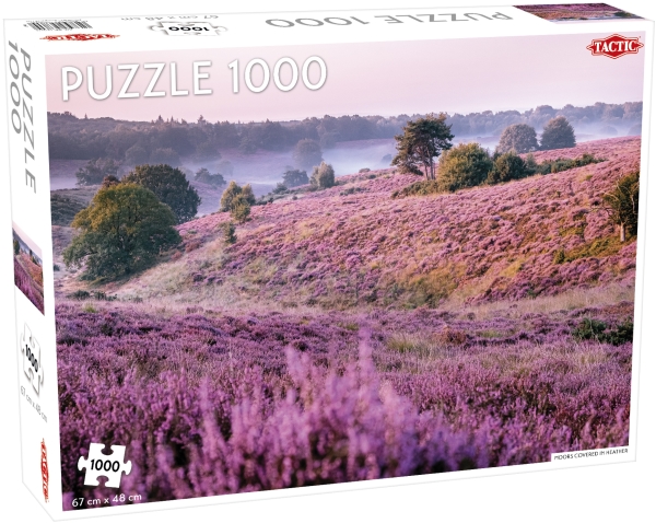 Tactic Puzzle Lovers Moors Covered In Heather 1000 Pcs Puzzle