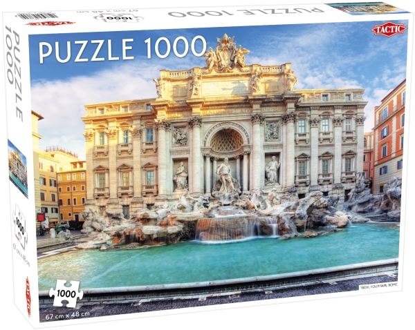Tactic Around The World: Trevi Fountain Rome - 1000 Pcs, 1000 Stück(E), Stadt, 9 Jahr(E)