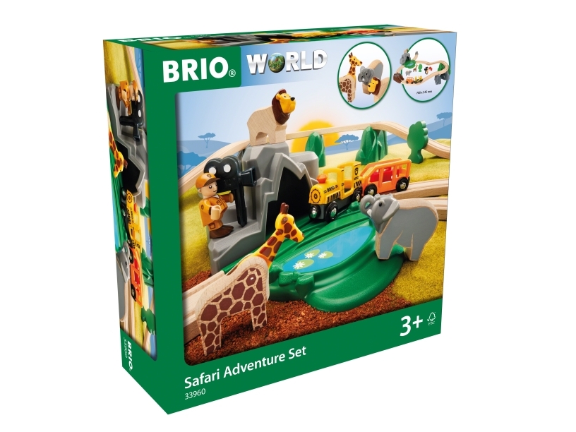 Gr. Brio Bahn Safari Set D