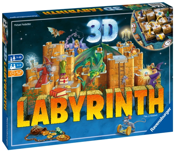 Ravensburger 3D Changing Labyrinth Brettspiel