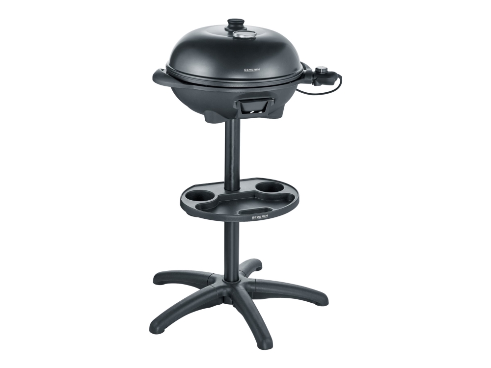 SEVERIN PG 8541 - Barbequegrill - elektrisk - 1320 cm2 - inbyggd termometer - matt black | Trädgården - Grillar - Elgrillar | GameStuff