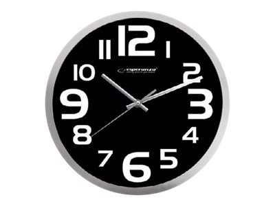 Esperanza ZURICH - Klocka - kvarts - väggmonterbar - 25 cm | Huset - Säkerhet & Larm - Klockor och väckarklockor | GameStuff