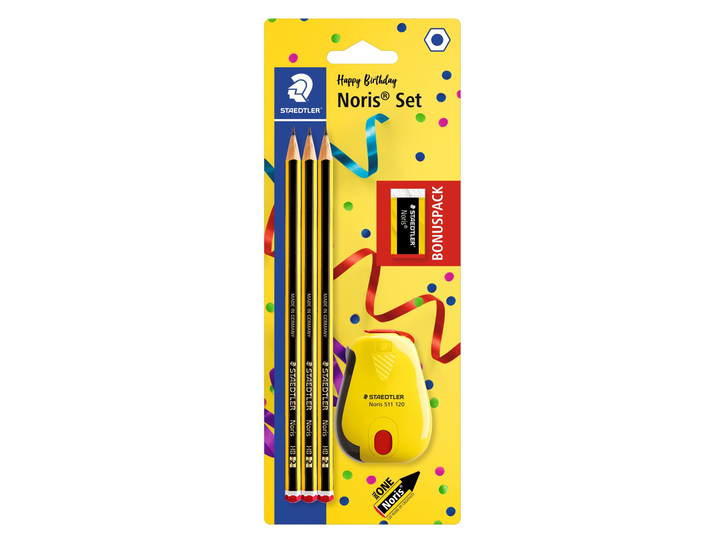 Bleistift Staedtler Noris Hb Bonuspack 2