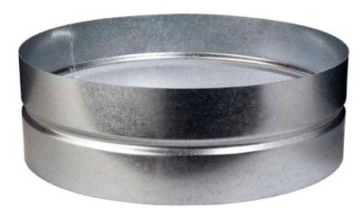 muffe Ø160 - MF-160 galvaniseret | Ventilation & Klimat - Rör & Kopplingar - Rör och böjar | GameStuff