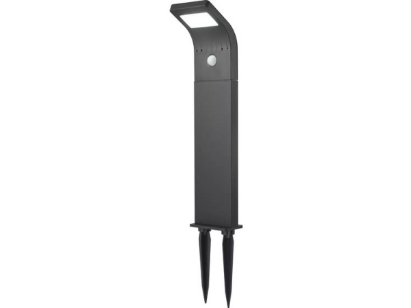 Sygonix Led-Außenleuchte Mit Bewegungssensor Sy-4677494 Led (Rgb) 1,2 W Tageslichtweiß Schwarz