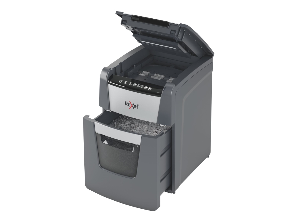 Makulator Rexel Optimum AutoFeed+ 100X krydsmakulering 4x28 mm (P-4)