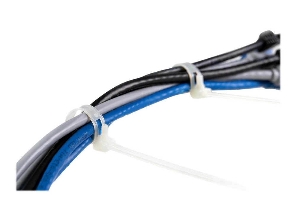 StarTech.com CBMZTRB10, Avattava johdinside, Nailon, Muovi, Valkoinen, 6,5 cm, V2, -40 - 85 °C