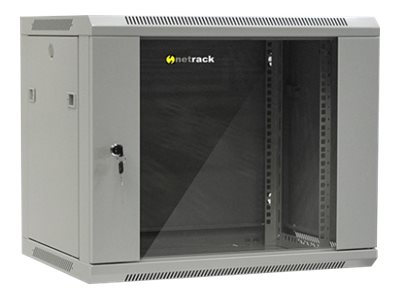 Netrack - Gehäuse - Wandmontierbar - Grau - 9U - 19"
