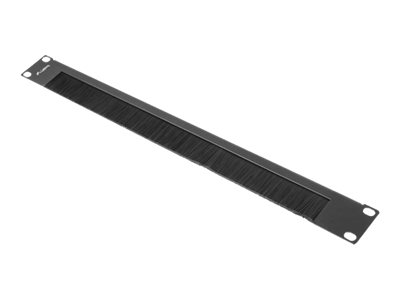 Lanberg - Stativbørstepanel - RAL 9004, svart - 1U - 19