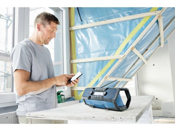 Bosch Gpb 18V-2 C Professional Cordless Construction Site Radio