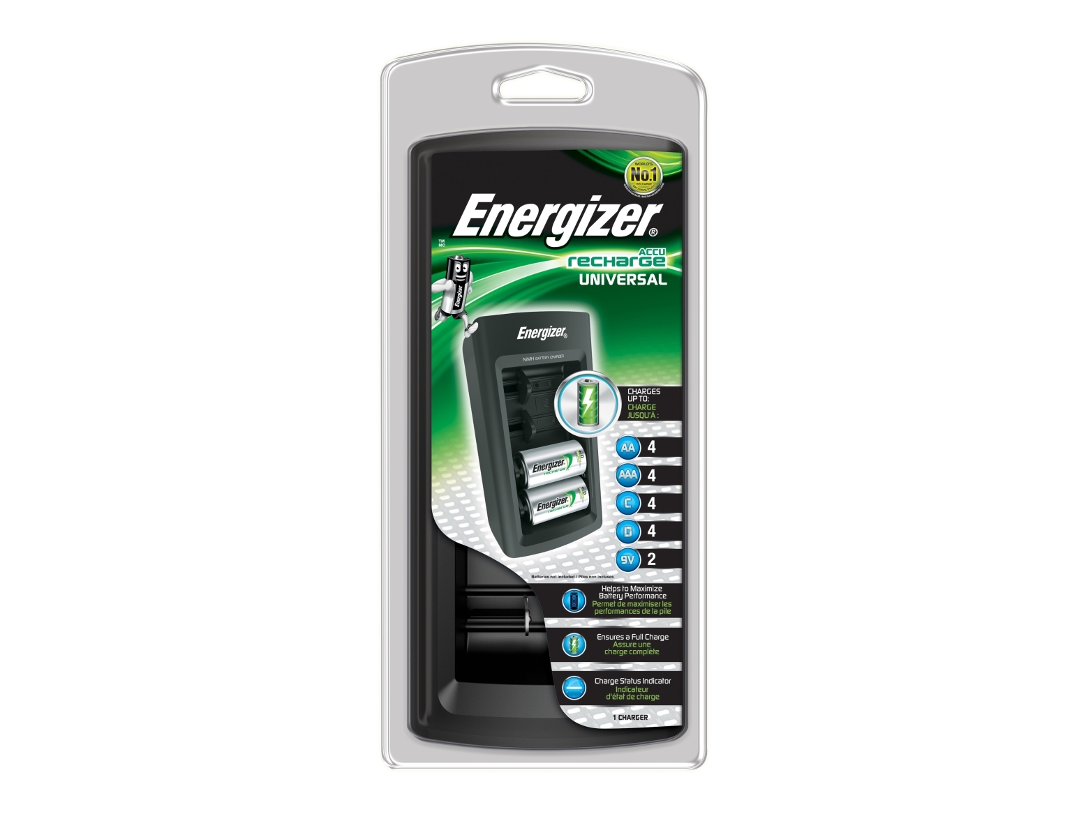 Batterioplader Energizer Universal Charger