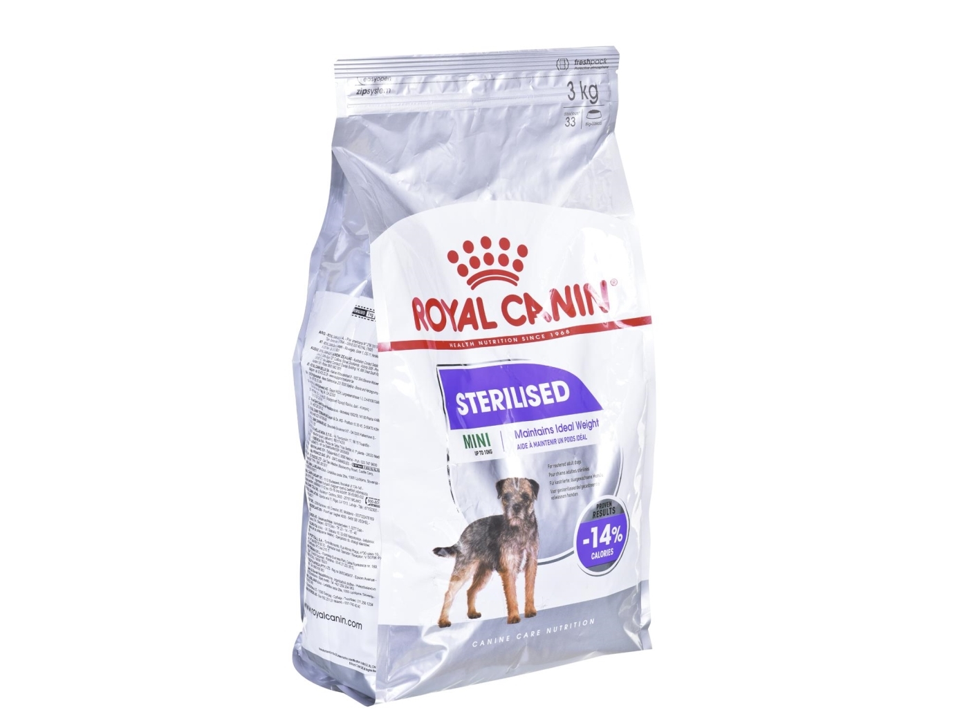 Royal Canin Mini Sterilised Care, Adult (Animal), Mini (5 - 10Kg), Fjerkræ, 3 Kg