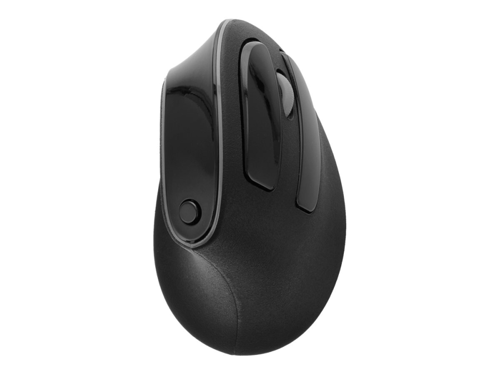 DELTACO Office vertical ergonomic mouse, silent clicks, wireless 2.4G