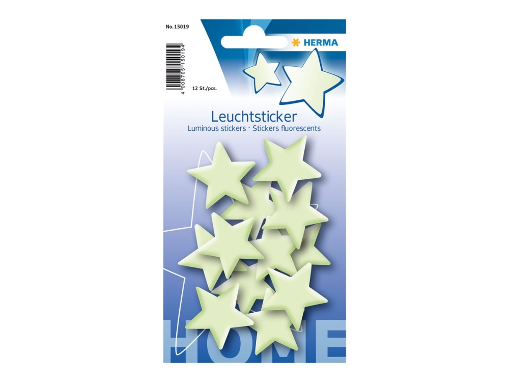 HERMA Glow-in-the-Dark Sticker Stars Mini
