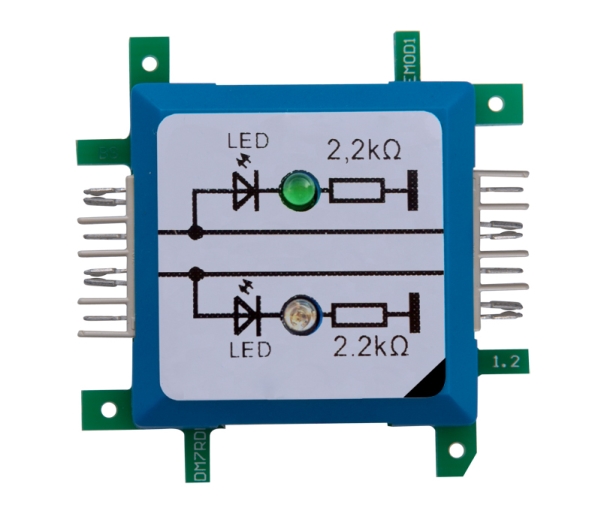 ALLNET 125694, LED, Brick’R’knowledge, ALLNET, Blå, Grön | Komponenter - Brick´R´kunskap - Brick´R´kunskap | GameStuff