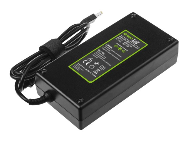 Green Cell Pro - Netzteil - Ac 100-240V - 170 Watt - Schwarz - Für Lenovo Legion Y530-15Ich 81Fv, 81Gt, 81Lb Y720-15Ikb 80Vr, 81Cq Thinkpad P50 20En,