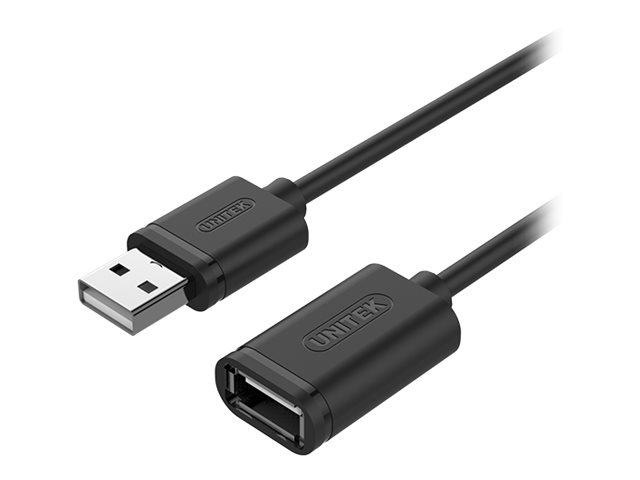 Unitek Y-C450gbk, 2 M, Usb A, Usb A, Usb 2.0, 480 Mbit/S, Schwarz
