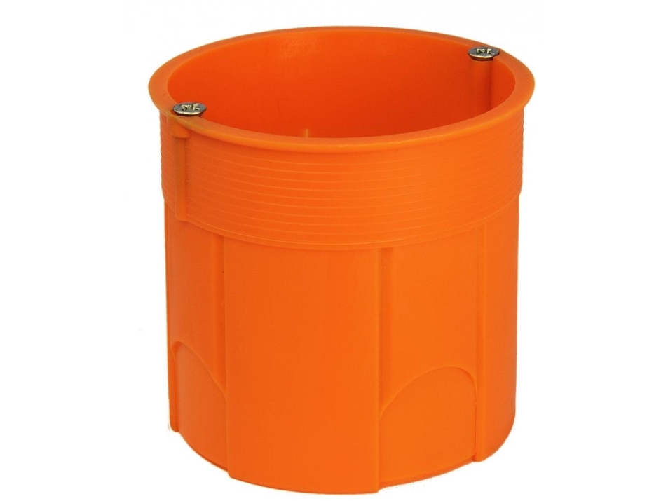 Simet 60mm djup infälld låda med skruvar orange Z60DFw 33035008 /50st/ | Lauritz Knudsen - LK OPUS® 66 - Dosor | GameStuff
